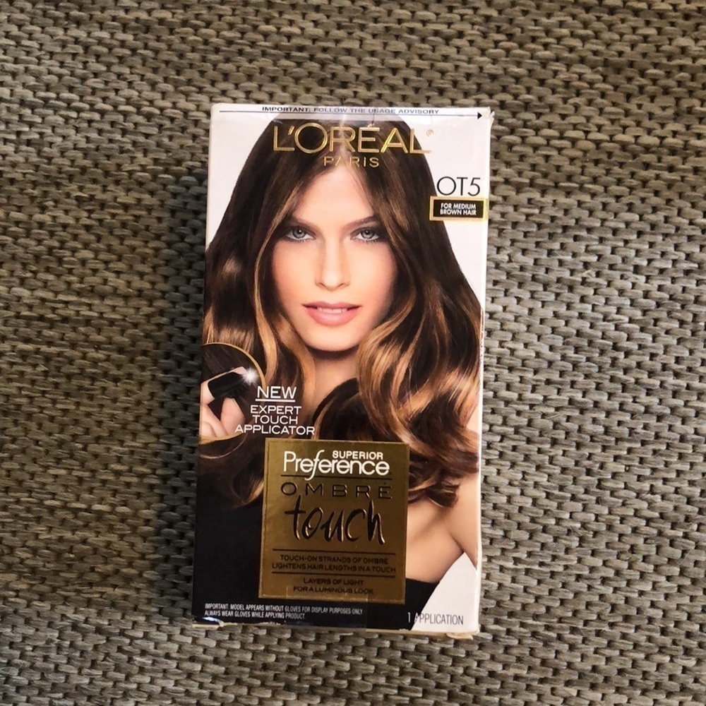 L'Oreal Paris Superior Preference Ombre Touch, Medium Brown Hair OT5. New in box